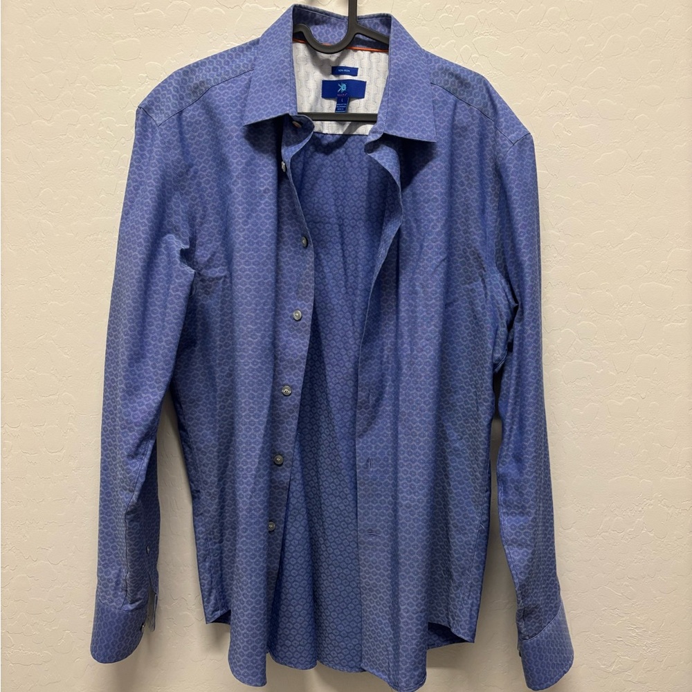 5 Egara men’s dress shirts, size large.  Excellent used condition.